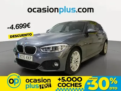 Usado BMW 118 150 HP (110 kW) 2018 Cinzento Citadino
