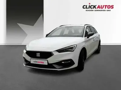 Usado Seat Leon FR 116 CV (85 kW) 2025 Blanco Familiar