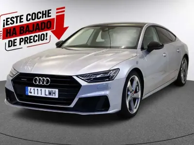 Usado Audi A7 Ambiente 367 CV (269 kW) 2021 Plateado Berlina