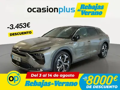 Usado Citroën C5 X Feel 130 CV (95 kW) 2022 Gris / plata Familiar