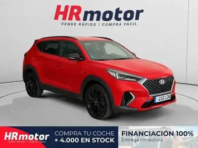 Usado Hyundai Tucson N Line 136 CV (100 kW) 2019 Rojo SUV