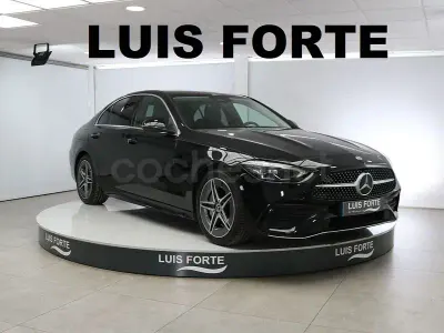 Usado Mercedes C200 163 CV (119 kW) 2022 Negro Berlina