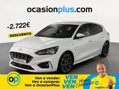 Usado Ford Focus ST-Line 125 CV (91 kW) 2019 Blanco