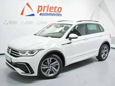 Usado VW Tiguan R-line 150 CV (110 kW) 2022 Blanco SUV