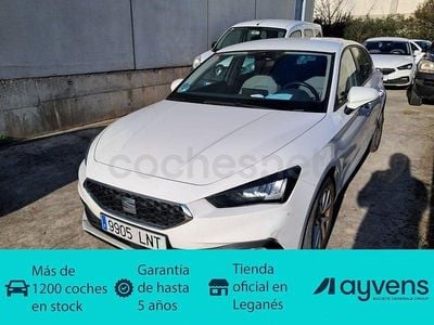 Usado Seat Leon Style 116 CV (85 kW) 2021 Blanco Berlina