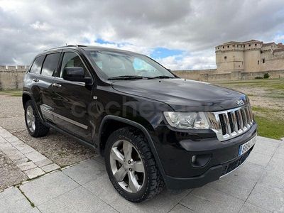 Usado Jeep Grand Cherokee Overland 241 CV (177 kW) 2012 Negro SUV