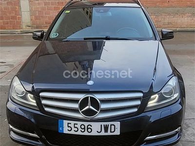 Azul Usado 2012 Mercedes C250 Familiar | 8900 €