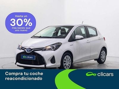 Usado Toyota Yaris Hybrid Active 75 CV (55 kW) 2016 Blanco Berlina