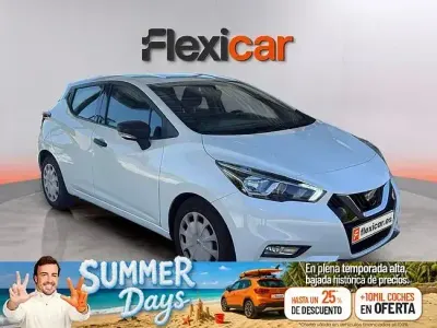 Usado Nissan Micra Acenta 100 CV (73 kW) 2019 Blanco Utilitario