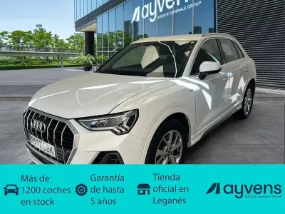 Käytetty Audi Q3 S-Line 150 HP (110 kW) 2019 Valkoinen Katumaasturi