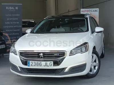 Usado Peugeot 508 SW Active 150 CV (110 kW) 2016 Blanco Familiar