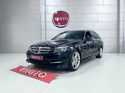 Negro Usado 2010 Mercedes C350 Avantgarde Familiar | 8900 € (Precio justo)