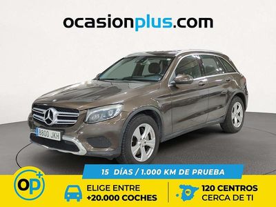 Usado Mercedes GLC220 170 CV (125 kW) 2015 Marrón SUV