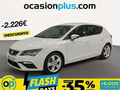 Usado Seat Leon FR 150 CV (110 kW) 2019 Blanco Utilitario