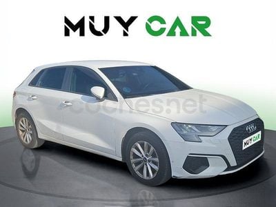 Usado Audi A3 110 CV (80 kW) 2021 Blanco Berlina