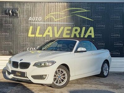 Usado BMW 218 136 CV (100 kW) 2015 Blanco Descapotable