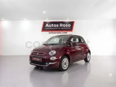 Usado Fiat 500 Lounge 69 CV (50 kW) 2017 Granate Berlina