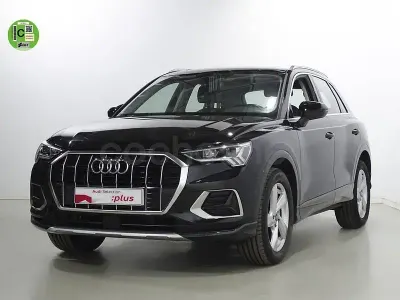 Käytetty Audi Q3 Advanced 200 HP (147 kW) 2021 Musta Katumaasturi