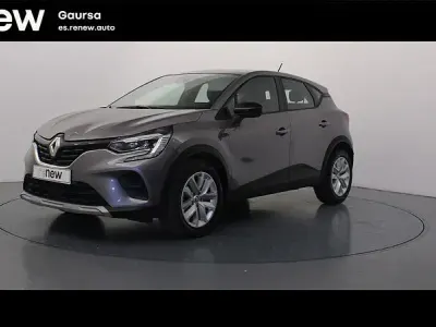 Usado Renault Captur Intens 90 CV (66 kW) 2021 Gris SUV