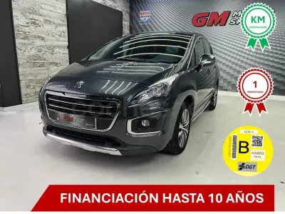 Usado Peugeot 3008 Style 115 CV (84 kW) 2014 Gris / plata Familiar