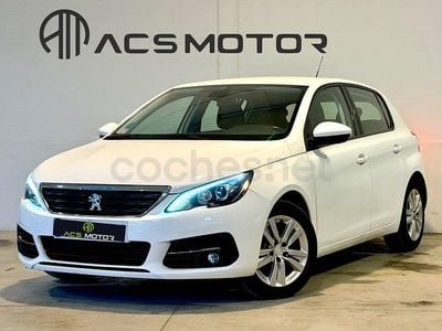 Usado Peugeot 308 Active 130 CV (95 kW) 2021 Blanco Berlina