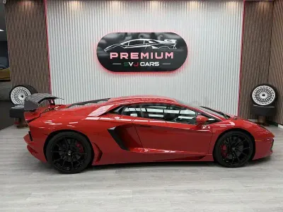 Usado Lamborghini Aventador 700 CV (514 kW) 2015 Rojo Coupe