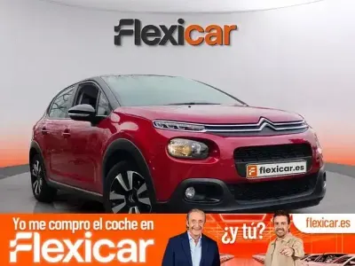 Usado Citroën C3 Feel 82 CV (60 kW) 2018 Rojo Utilitario