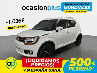 Usado Suzuki Ignis GLX 90 CV (66 kW) 2017 Blanco SUV