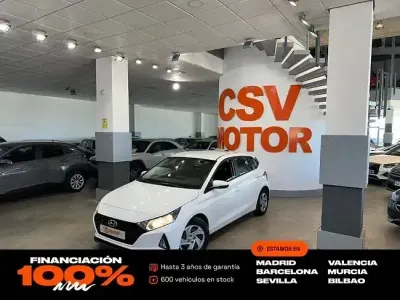 Brugt Hyundai i20 101 HK (74 kW) 2021 Hvid Hatchback