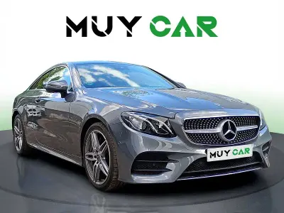 Usado Mercedes E350 299 CV (219 kW) 2019 Gris / plata Coupe