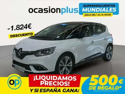 Usado Renault Scénic Zen 140 CV (102 kW) 2019 Blanco Monovolumen