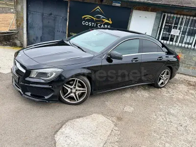 Usado Mercedes CLA220 AMG line 177 CV (130 kW) 2015 Negro Coupe