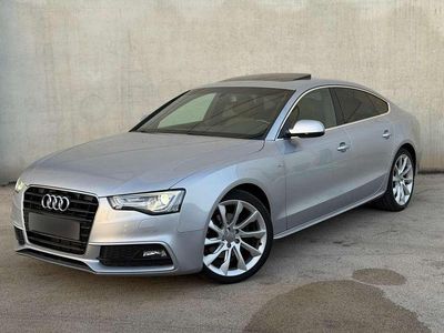 Plateado Usado 2016 Audi A5 Sportback Utilitario | 17.900 € (Precio justo)