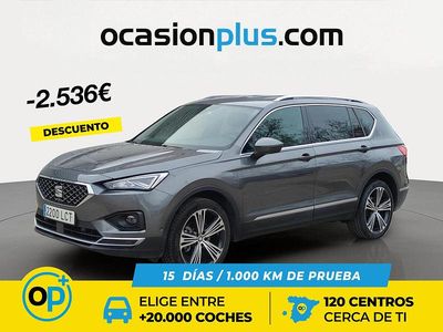 Usado Seat Tarraco 4Drive 190 CV (139 kW) 2019 Gris SUV