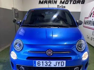 Usado Fiat 500 S 69 CV (50 kW) 2017 Azul Utilitario