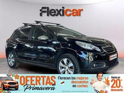 Usado Peugeot 2008 Allure 110 CV (80 kW) 2016 Negro SUV