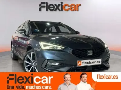 Usado Seat Leon FR 204 CV (150 kW) 2020 Azul Utilitario