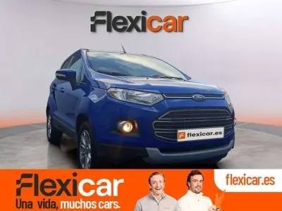 Usado Ford Ecosport Trend 125 CV (91 kW) 2016 Azul SUV