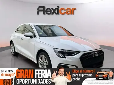 Usado Audi A3 Sportback 116 CV (85 kW) 2021 Blanco Utilitario