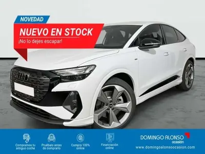 Usado Audi Q4 Sportback e-tron S-Line 210 kW (286 CV) 2024 Blanco SUV