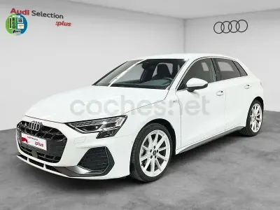 Usado Audi A3 S-Line 150 CV (110 kW) 2025 Blanco Berlina