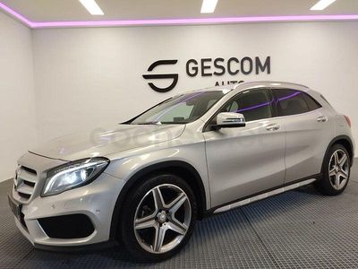 Usado Mercedes GLA200 AMG line 136 CV (100 kW) 2017 Gris / plata SUV