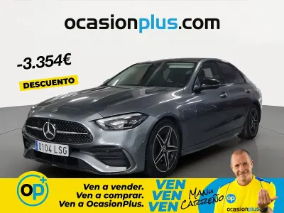 Usado Mercedes C220 200 CV (147 kW) 2021 Gris Berlina