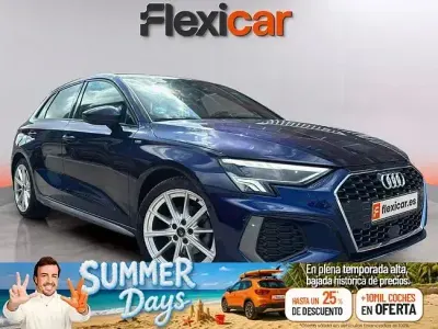 Usado Audi A3 S-Line 150 CV (110 kW) 2023 Azul Berlina