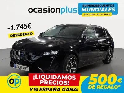 Usado Peugeot 308 Allure 130 CV (95 kW) 2024 Negro