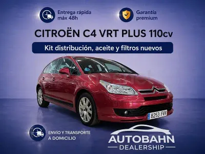 Usado Citroën C4 VTR Sport 110 CV (80 kW) 2007 Granate Berlina