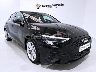 Usado Audi A3 150 CV (110 kW) 2021 Negro Berlina