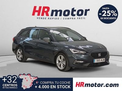 Usado Seat Leon FR 130 CV (95 kW) 2023 Gris Familiar