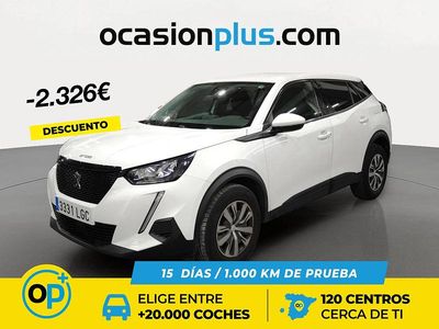 Usado Peugeot 2008 Active 100 CV (73 kW) 2020 Blanco SUV