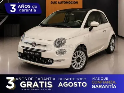 Usado Fiat 500 70 CV (51 kW) 2023 Blanco Berlina